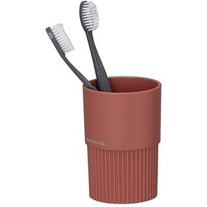 Sealskin Brave - Tandenborstelbeker vrijstaand - ABS - Donkerroze