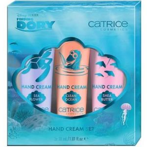 Catrice Cosmetics - Catrice Disney, Pixar Finding Dory Handcrème, set handcrèmes, polijstmiddel, bescherming, 90 ml