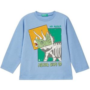 United Colors of Benetton T-shirt M/L, blauw, 5 jaar, Blauw, 5 jaar