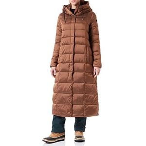 CMP Woman Coat Fix Hood Coca voor dames, lichtbruin, 38, Lichtbruin