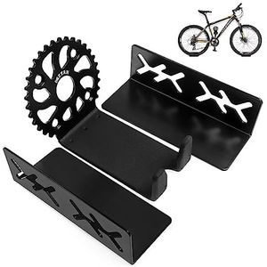 2 stuks wandhouders voor fiets, 3-in-1 fietswandhouder, wandhouder voor fiets, pedaalhouder voor MTB, racefiets, e-bike
