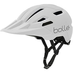 Bollé Stance Cross Fietshelm voor volwassenen, uniseks, mat wit, small