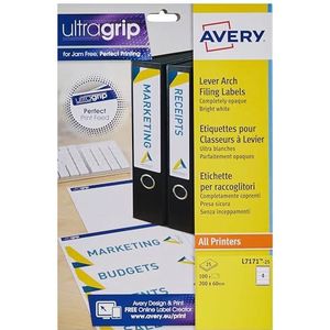 Avery Filing Laser Labels