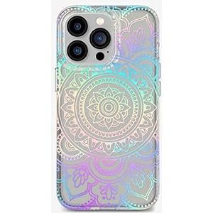 Tech21 T21-9309 Evo Art iPhone 13 Pro hoes met exclusieve illustratie en 3,7 m lange multi-druppelbescherming met mandala-motief