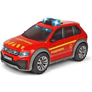 Dickie - Volkswagen Tiguan – 25 cm – brandweerauto – geluids- en lichteffecten – vanaf 3 jaar – 203714016002
