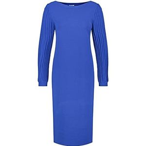 Gerry Weber Dames gebreide jurk Electric Blue 50, Blauw