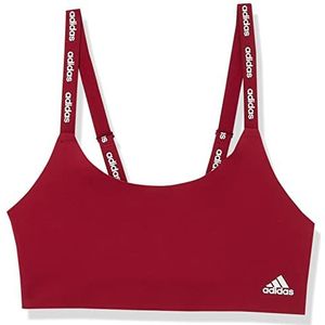 adidas Scoop Lounge Bra Bustier Dames Legacy Burgundy, XXL, legacy burgundy