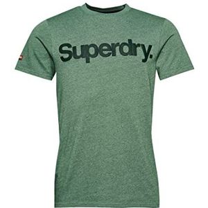 Superdry Bedrukt T-shirt voor heren, Portland Green Grit