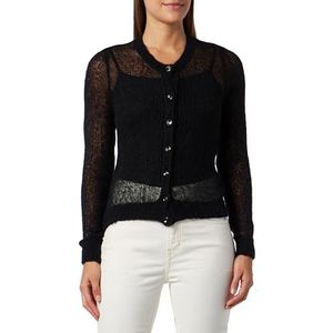 Sisley Cardigan pour femme, Noir 100, S