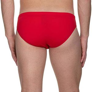 bruno banani Mini Wave Line Badpak voor heren, Rood (Rood 008)