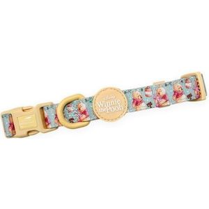 Pawesome Paws Boutique Winnie l'ourson Petit collier réglable avec doublure douce et anneau en D sécurisé