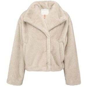 QS Outdoorjas voor dames in bontlook 2158176, 510 cm. Lengte: