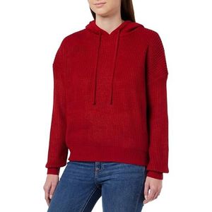 Sookie Sweat à capuche tricoté pour femme, Rouge, XS-S
