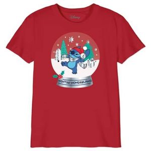 Disney Bodlilots012 T-shirt voor jongens (1 stuk), Rood