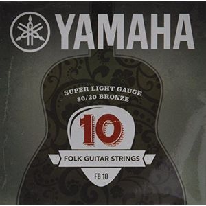 Yamaha FB 10-80/20 snaren voor westerngitaar, lichtbrons