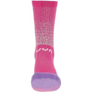 UYN dames aero sokken, Roze/Paars