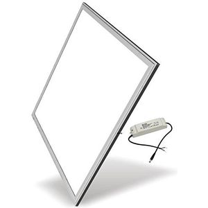 TEMPO DI SALDI Led-paneellamp, 48 W, vierkant, 60 x 60 cm, inbouwlamp, warm licht