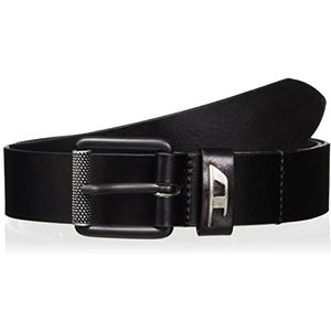 Diesel D Logo B-dave II riem, uniseks tas, zwart.