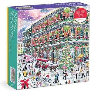 Michael Storrings Christmas in New Orleans puzzel met vierkante doos