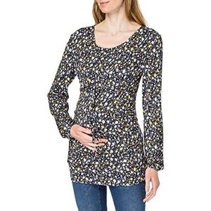 ESPRIT Maternity Nursing Ls AOP T-shirt voor dames, nachthemelsblauw 485