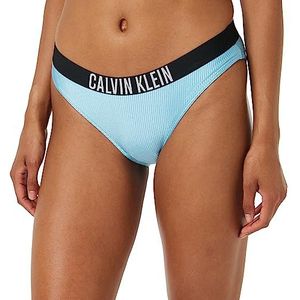Calvin Klein Klassieke bikini voor dames, Blauwe vloed