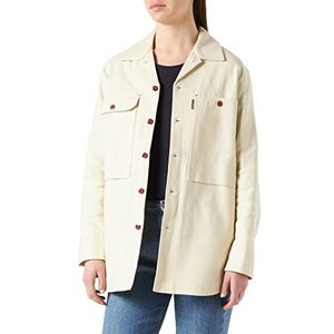 G-STAR RAW Dames Boyfriend Overshirt, beige/kaki (C838-159)