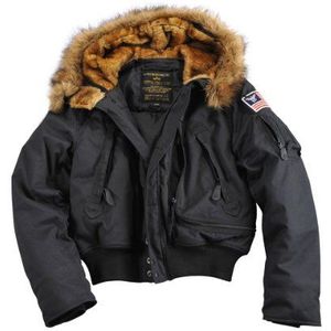 ALPHA INDUSTRIES Polar Sv Herenjas, Zwart (Black - 03), 5XL, Zwart - 03