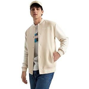 DeFacto Z2976az Cardigan voor heren, Zand