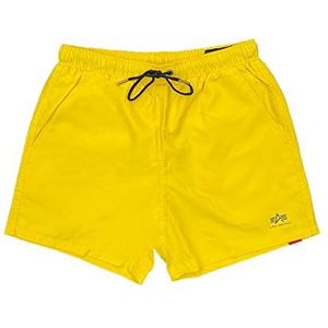 Alpha Industries Basic zwemshorts voor heren, Empire geel