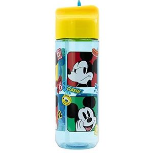 Mickey Mouse Drinkfles voor kinderen, herbruikbaar, 540 ml