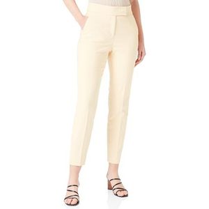 s.Oliver BLACK LABEL Pantalon pour femme 7/8, Sue Regular Fit, jaune, 36