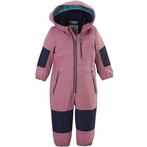 first instinct by killtec FIOW 35 MNS ONPC Softshell overall met capuchon, paars, 74/80 Unisex, Mauve