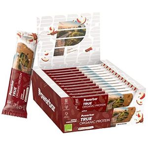 Powerbar True Organic Protein Bar Apple-Cinnamon, 16 x 45 g, plantaardig, milieuvriendelijk, klimaatneutraal