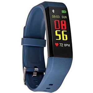 257 TWENTYFIVESEVEN FT350 Fitness Tracker horloge met oximeter (SpO2), hartslagmeter en drukmeldingen iOs Android Trova telefoon zwart dubbele armband