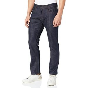 camel active Heren Jeans Houston Straight Fit Jeans Broek, Donkerblauw (nachtblauw)