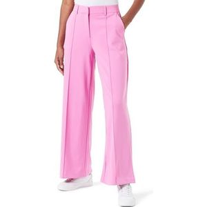 ICHI IHKATE SUS Office Wide PA broek voor dames, rechte pasvorm, stretchbroek, 172625/Super Pink