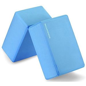 BalanceFrom GoYoga Yogablokken, hoge dichtheid, 22,9 x 15,2 x 10,2 cm, 2 stuks