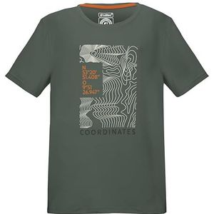 Killtec Kos 178 Bys Tshrt T-shirt voor jongens, Olijf, 152