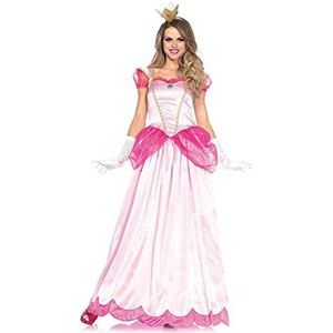 Leg Avenue Classic Peachy Pink Princess Adult Size kostuum voor dames (1 stuk), Roze