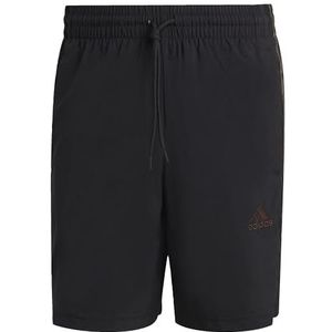 adidas Essentials Short décontracté en polaire 3 bandes pour homme