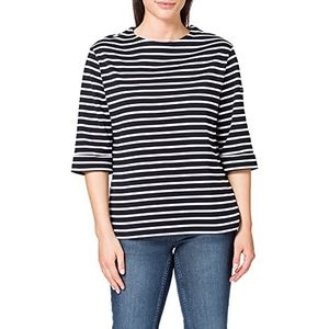 Armor Lux Zeeman ""Cancale"" Vrouw, Rich Navy/Wit