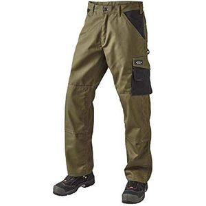 J.A.K. 920635128 Serie 9206 Broek 65% Polyester/ 35% Katoen, Leger/Zwart, 70 R (50/32) Maat, legerzwart