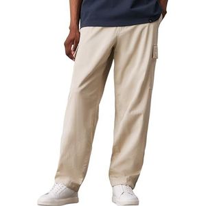 Calvin Klein Jeans Standaard J30j326848 Cargo Heren Cargo, Grijs (Pelikaan)