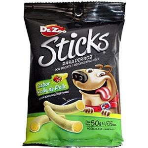 MISTER ZOO – Premium Dog Snacks Vlees Smaak Hond Snacks Sticks Smaak Kip voor honden prijzen en prijzen. 50 gram verpakking.