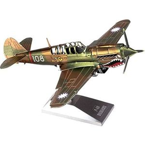 Fascinations Metal Earth P-40 Warhawk modelbouwset 3D metaal