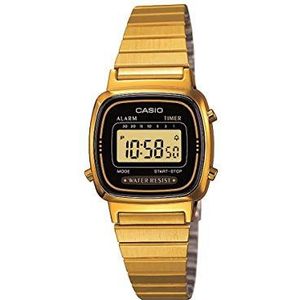 Casio Vintage Mini LA670WEGA-1EF Dameshorloge 25 mm - Goudkleurig