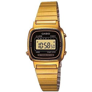 Casio Collection LA670WEGA Uniseks horloge, zwart.