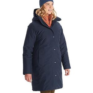 Marmot Chelsea winterjas voor dames, met capuchon, waterdicht, geïsoleerd, warm, winddicht, lichte outdoorjas, Arctic Navy, S, Donkerblauw
