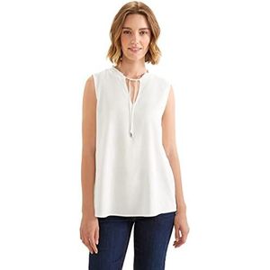 Street One A343923 Top damesblouse, gebroken wit