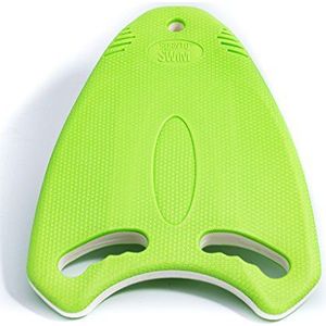 Bore NTO Swim Heavy Duty Multi trainingshulp Kick Board Zwemplank voor kinderen en volwassenen, M, groen